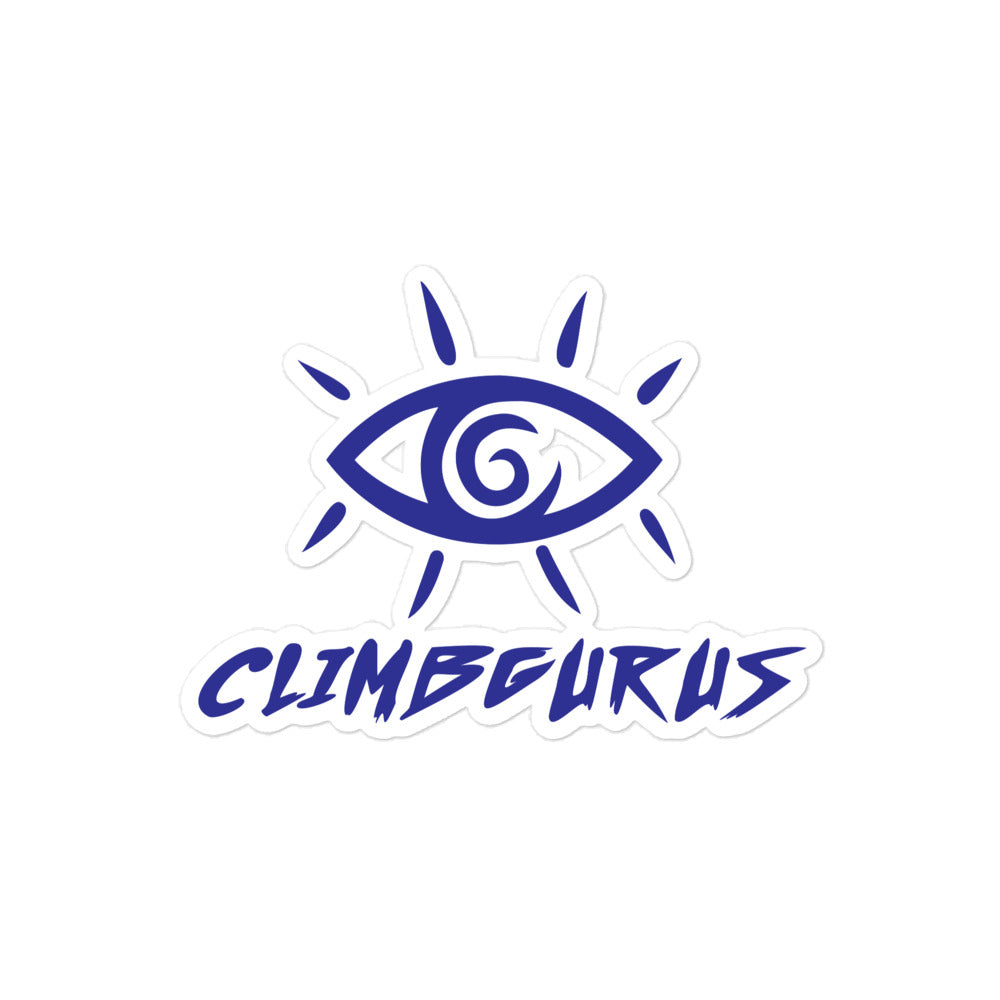 Climb Gurus Purple Sticker – ClimbGurus.com, image size:1000x1000