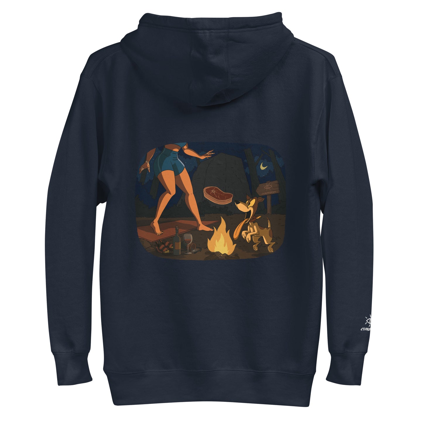 Night Campfire Hoodie - Navy